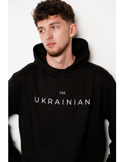 Картинка Худі "I'm Ukrainian" чорне